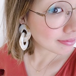 BIGチェーン イヤリング/ピアス