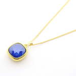 crystal royal blue×Swarovskiネックレス