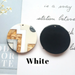 【再入荷】：2pieces： import geometrical plate〈ホワイト〉
