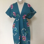 浴衣の反物で作ったワンピース