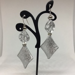 ひし形ピアス(ステンレス)