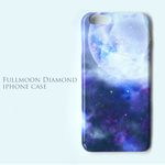 (再14)【iPhone6/6s】fullmoon diamond iPhonecase violet