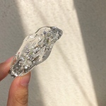 silver barrette