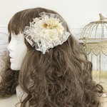 フラワーヘアクリップ