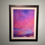 一点限り！『Fuse with the sky』 〜沖縄の風景をあなたのお部屋に〜【写真＋マットとフレーム付き】