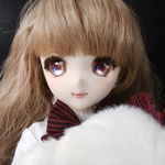 【パール紙アイ】ギャラクシーアイ　22ｍｍレジンアイ茶色