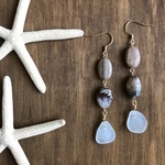 【NEW】beach finds #2（シーグラスのピアス）
