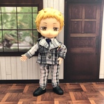 【オビツ11】スーツセット(パンツ2本)③