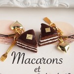 ミニチョコケーキのストラップ