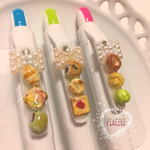 RIBATY’S様オーダー🥪zebraジムノック🥐パンまつりボールペンセット《替芯あり》スイーツデコ