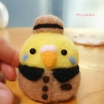 インコホテルのフロントさん