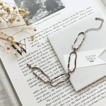 #019 siver hoop bracelet