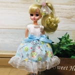 12 【再販2】【送料無料】リカちゃんワンピース☆ハンドメイド  