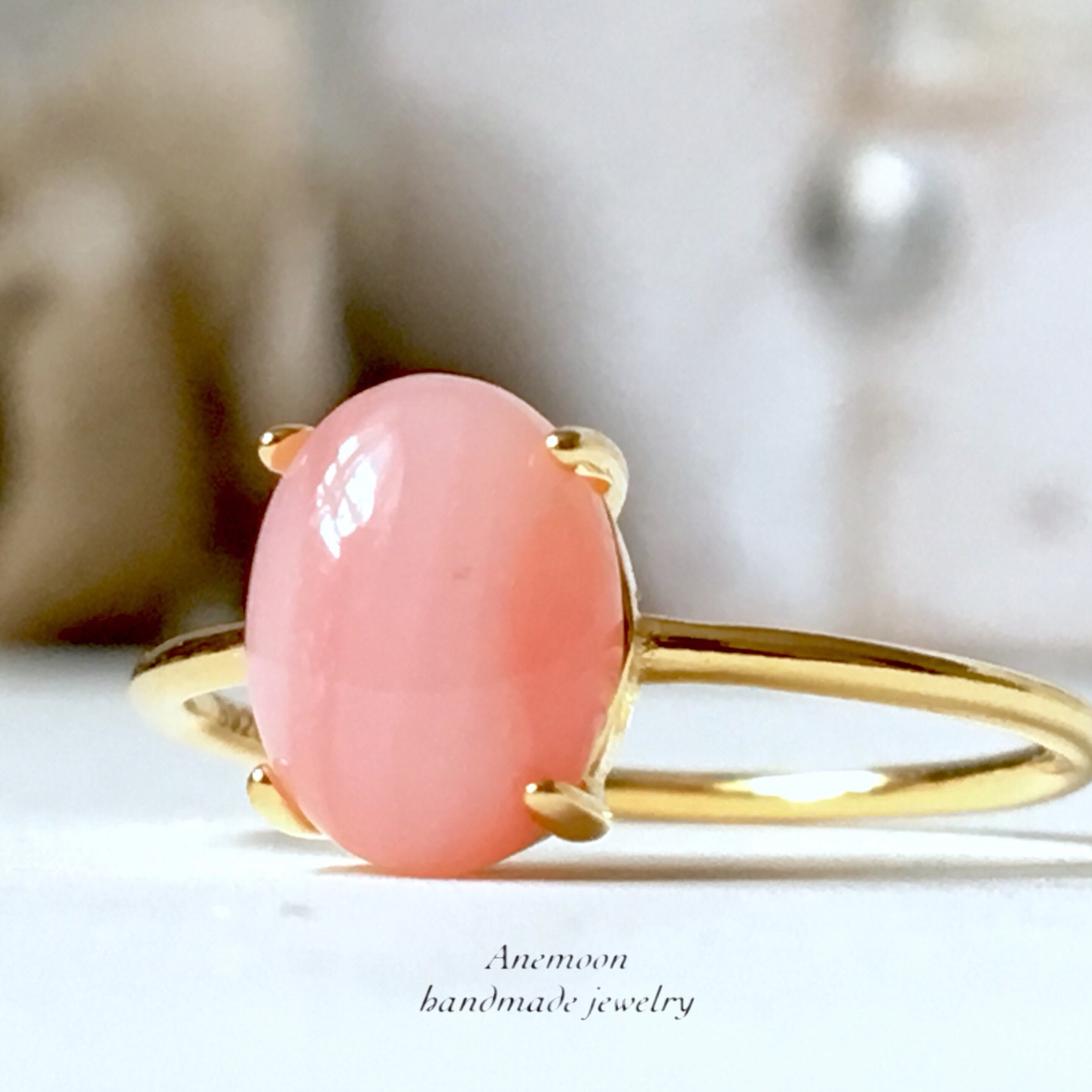 天然石 ピンクオパール ムーン型 月型 台付 未使用 特大サイズ 楽天市場】10mm 12mm ピンクオパールブレスレット 洗練品 天然 天眼