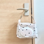 【ママの理想のおむつポーチ】おしり拭き・小物収納一体型おむつポーチ／おうち柄