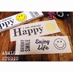 【横長】ステンシルシート 『HAPPYセット』送料無料