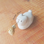 うさぎの一輪挿し