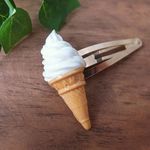 ソフトクリーム☆ヘアピン