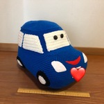 編みぐるみの自動車