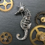 14pics様専用 スチームパンクなタツノオトシゴ