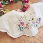 zekkohzaka様オーダー『life is beautiful』◇刺繍巾着袋◇