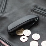 All BLACK＊＊＊　コインケース（スリム）　【ご注文順に製作致します】 