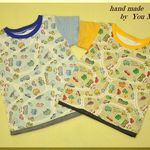☆☆   そ＊＊＊様専用   ☆☆  兄弟おそろTシャツ　90.100サイズ