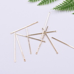 送料無料20個 メタルスティック 1カン 1x45mm  ゴールド mj112