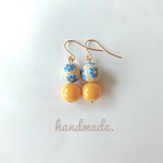 フラワービーズ❁︎ピアス＆イヤリング