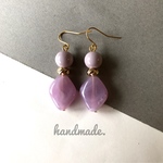 パープル❁︎ピアス＆イヤリング