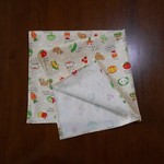 [cuketka様ｵｰﾀﾞｰ品]ｷｭｰﾄﾍﾞｼﾞﾀﾌﾞﾙ柄のﾗﾝﾁｸﾛｽ