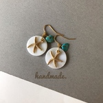 天然シェル▸︎▹︎ひとで❁︎ピアス＆イヤリング