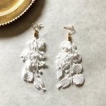 little bird lace tassel*white