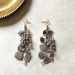 little bird lace tassel*gray