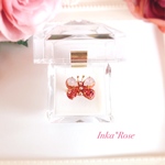 【送料無料】スワロフスキー✨classy butterflyリング💍グルーデコ ピンク