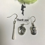野球応援 ピアス