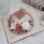 刺繍枠のアレンジ