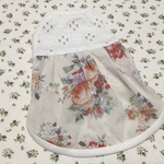 girly white     花模様ノースリーブワンピース  XS