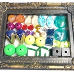 🉐 インポート ビーズ ＊ アンティーク アクリル アソート