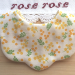 2way♪花びら🌼ふわふわやわらかスタイ♪調整可♪ミモザ
