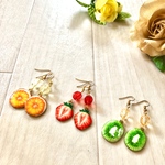 可愛い フルーツピアス ♪