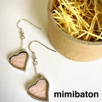 【新作】 mimibaton ステンドグラス♡シルバーピアス