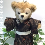 ダッフィー♪ぬいばサイズ🎋浴衣コスチューム