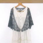【i様ご予約品】極細リネンの三角ショール