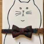 猫ちゃん首輪 【モスグリーン】