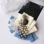 Jewelry Bouguet × feather ヘアクリップ