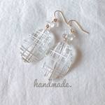 クリアペイント❁︎ピアス＆イヤリング