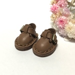 ＊送料無料＊mini☆mini ミニチュアサボシューズ⑧（ブラウン）