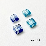 《再販2》夏色ガラスタイルイヤリング