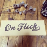 【横長】ステンシルシート『On Fleek』送料無料